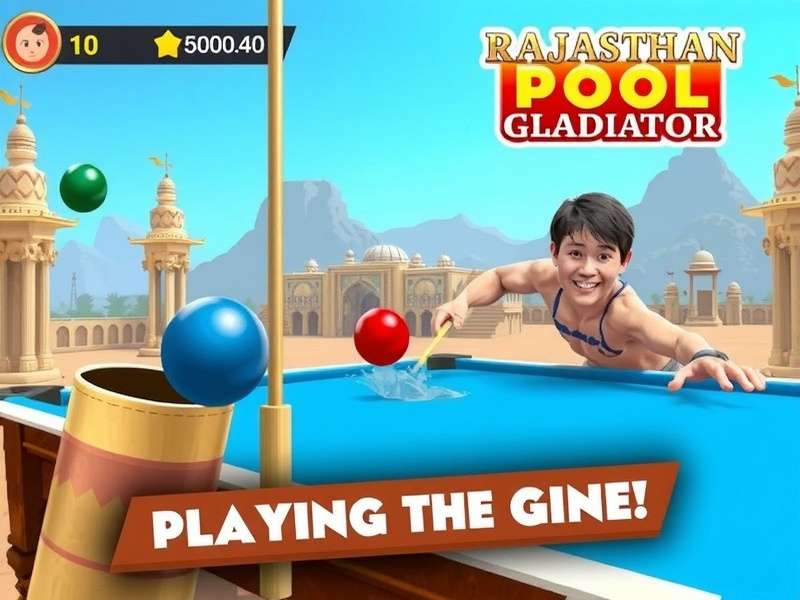 Rajasthan Pool Gladiator Game Screenshot